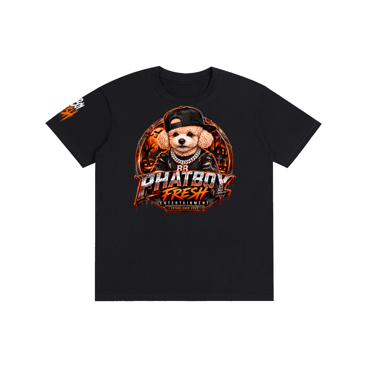 PBF Halloween Logo Pure Cotton Unisex T-Shirt